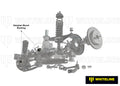 Whiteline 07/08+ Mitsubishi EVO X AWD / 11/87-7/98 Ford Falcon 27mm Rear Double Link Sway Bar Mounts