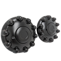HUB COVER PTS FRONT BABY MOON 6 UNEVEN SPLINE W/EMBLEM INDENT REV B