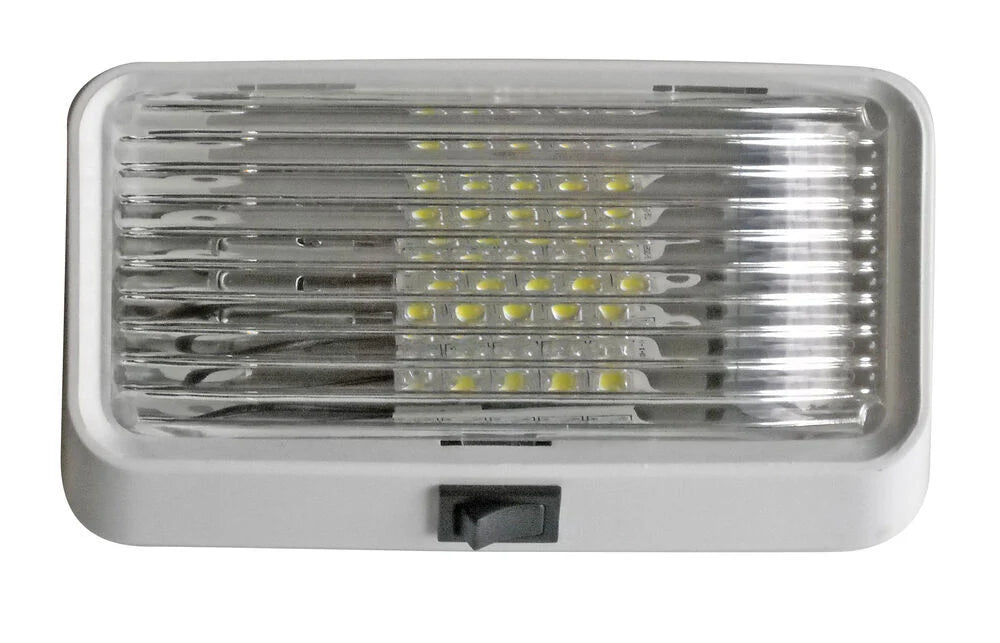 LED PORCH LIGHT WITH ON/OFF SWITCH CLEAR