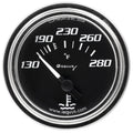 2.0 Dia Water Temp Gauge Chrome  130-280