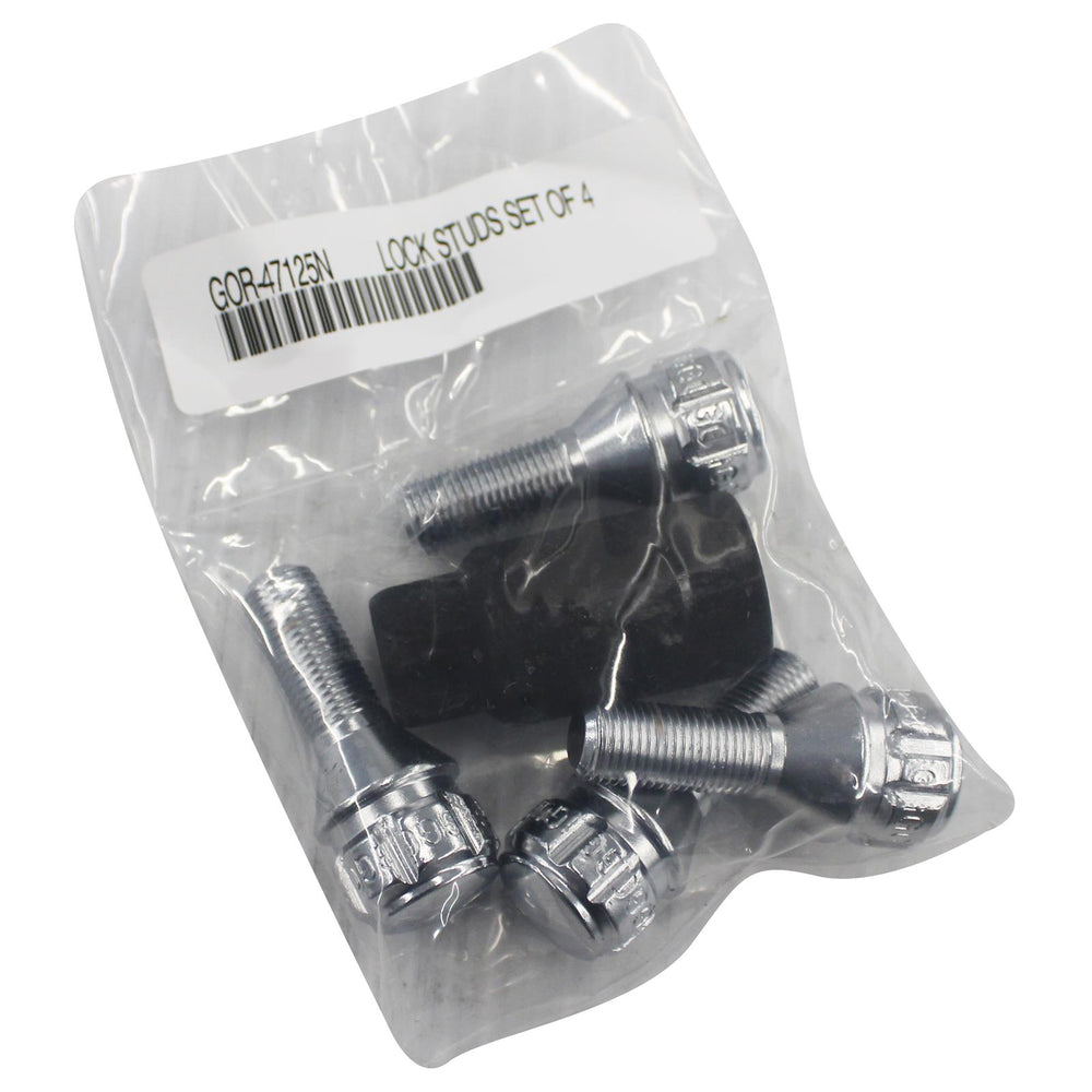 12MM X 1.50 WHEEL LOCK (FOCUS FUSION FIESTA CMAX ESCAPE) CHROME