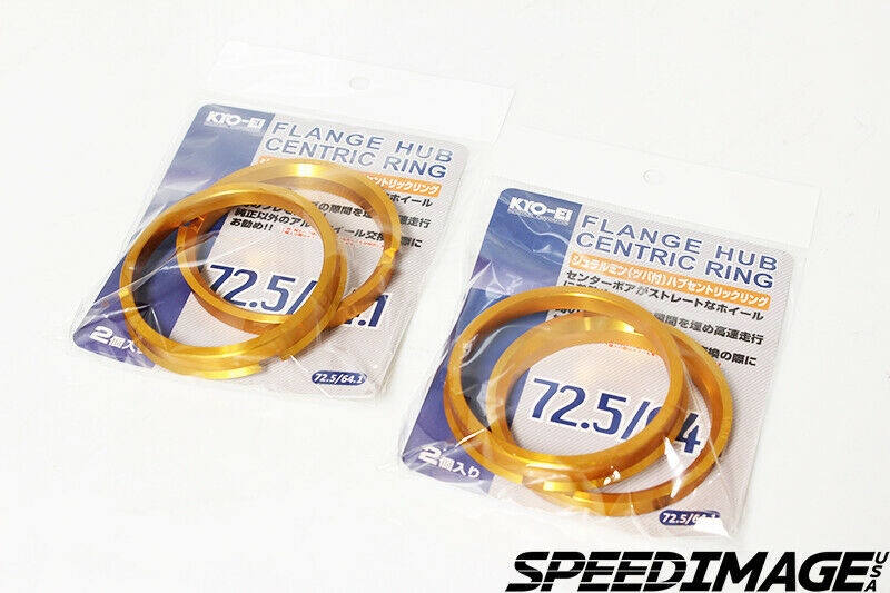 Project Kics 72.5/64.1mm 2 Pcs Hub Centric Rings