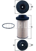 Clevite USE: MCIKX80 1D Various Mercedes Diesel Engines Mahle Fuel Filter