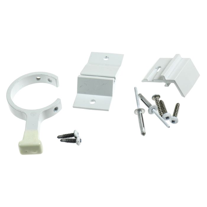 KIT ANTI-BILLOW HDWR POL WHT