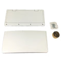 ENDURA EXHAUST VENT 11/2IN FLANGE POLAR WHITE