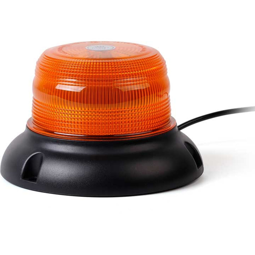 LED BEACON MAGNETIC MOUNT LIGHTER PLUG 7 FLASH PATTERNS AMBER