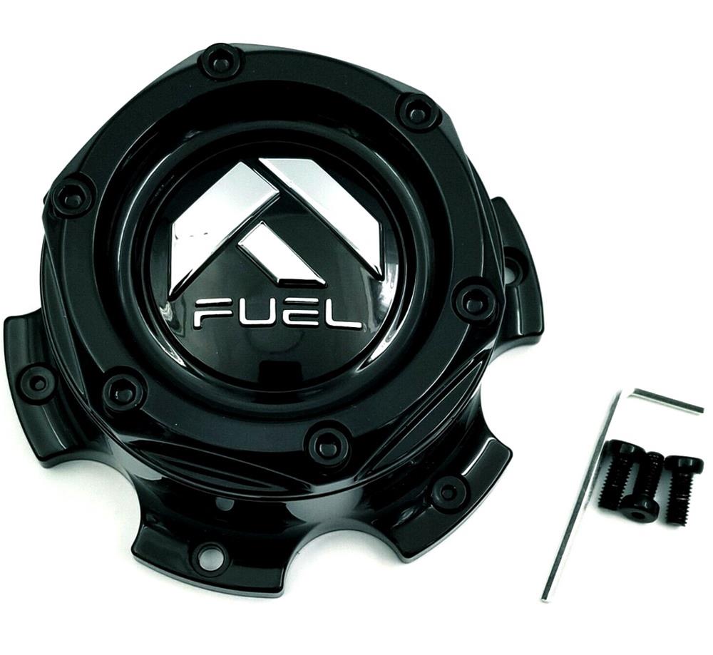 FUEL DUALLY 10X225 FRONT CAP-GLOSS
