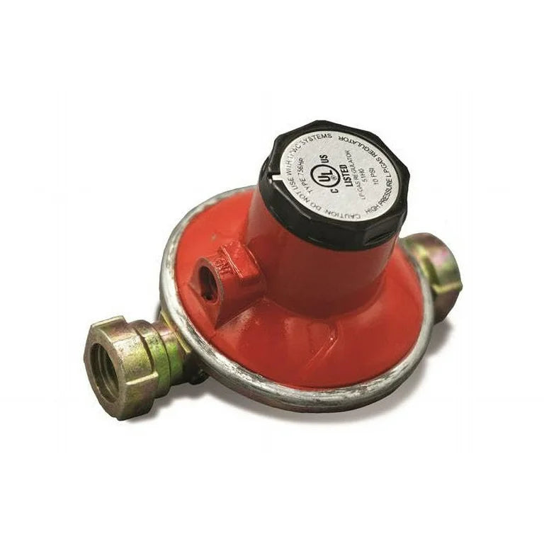 SGL STAGE HIGH PRESSURE REG FIXED CAPACITY: 460000 BTU/HR. INLET 1/4IN FNPT OUTLET 1/4IN FNPT