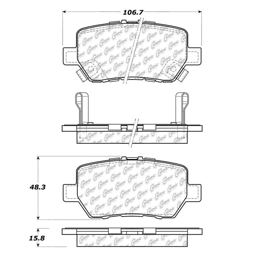 C-TEK Ceramic Brake Pads
