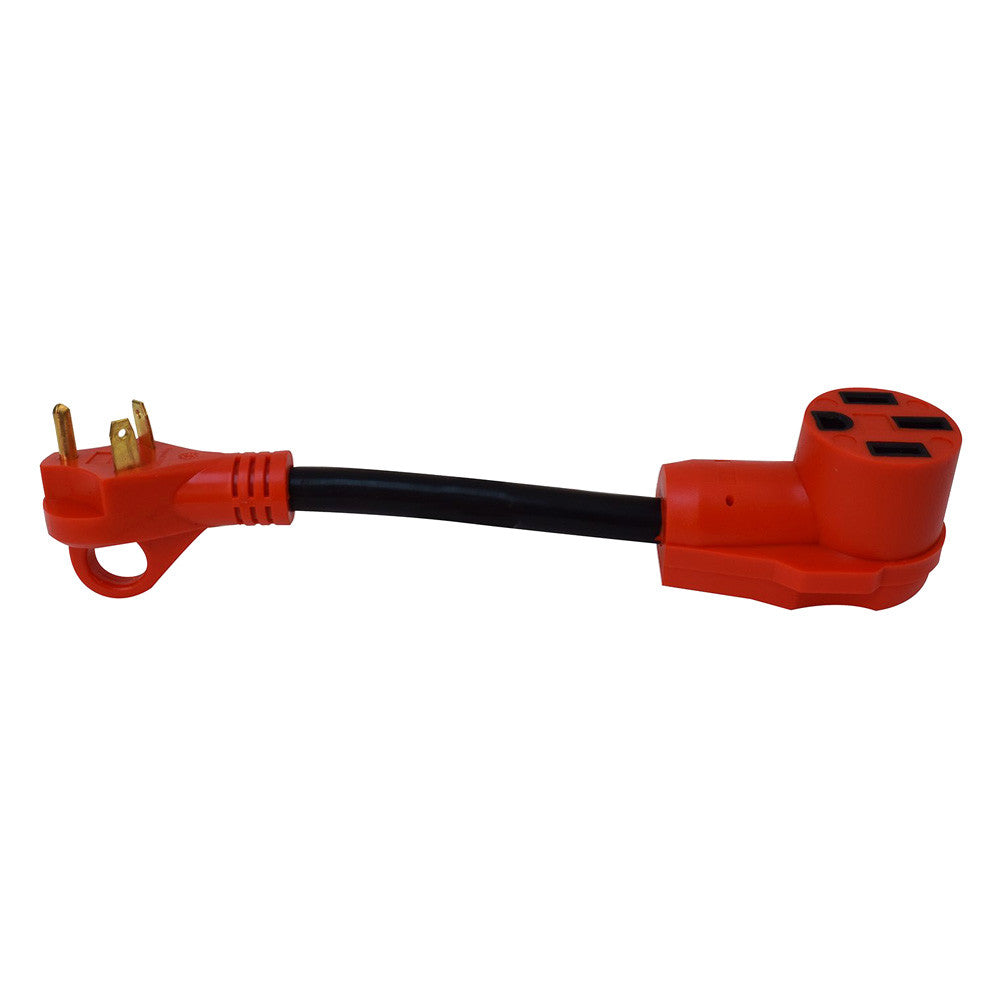 50AM30AF ADAPTER CORD W/HDL 12IN RED CARDED
