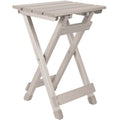 TABLE SMALL SIDE FOLDAWAY ALUMINUM