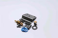 BLACK 150 DEGREE SWIVEL ALUMINUM HOSE END 16AN