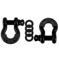Mishimoto Borne D-Ring Shackle Set Grey