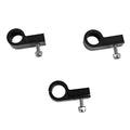 Russell Performance Aluminum -8AN Line Clamp Black Anodized Finish