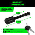 Rhino USA Locking Trailer Hitch Pin
