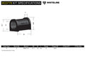 Whiteline 1987-1996 Toyota Camry Sway Bar Mount Bushing Kit - 14mm