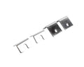 Kentrol 72-86 Jeep CJ Strut Rod Mounting Brackets 4 Pieces Fiberglass - Polished Silver