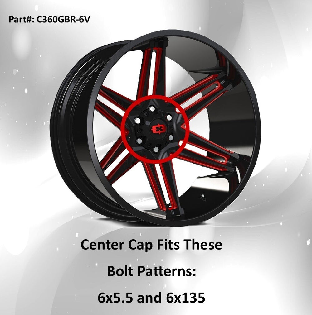 VISION WHEEL red hardware kit