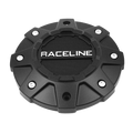 RACELINE SHIFT BLACK CAP FITS 5 LUG ONLY(17X8 18X8)(CS-M6-1X20-SS)
