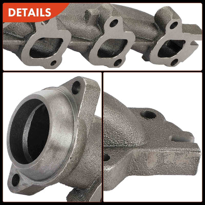 Intake And Exhaust Manifold Set Jeep:242(4.0L)6 Cyl.(86-90)(intand exh)