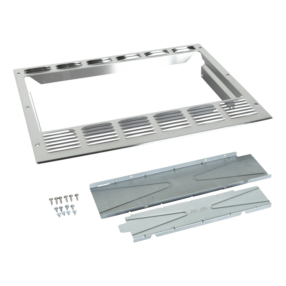 STANDARD TRIM KIT (STAINLESS STEEL) FOR FURRION 0.9 CU FT BUILTIN MICROWAVE