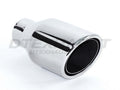 4.00IN SLANTED ROLLED DOUBLE WALL SS EXHAUST TIP 2.25IN ID / 4.00IN OD
