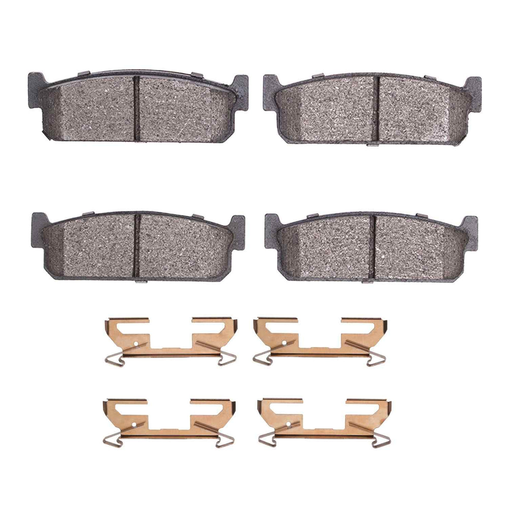 R1 93-06 Infiniti Q45 Rear Semi Met Brake Pads and Hardware Kit