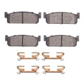 R1 93-06 Infiniti Q45 Rear Semi Met Brake Pads and Hardware Kit