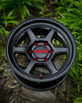 Kansei K12-785 KNP Black/Red Cap 103.7mm OD