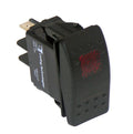 BLACK PADDLE TYPE ROCKER SWITCH