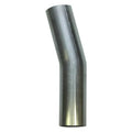 Vibrant 1.5in O.D. T304 SS 15 deg Mandrel Bend 4in x 4in leg lengths (1.5in Centerline Radius)