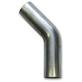 Vibrant 1.5in OD T304 SS 45 Deg Mandrel Bend (2.375in Centerline Radius)