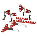 Moroso Ford Small Block Ignition Wire Loom Kit - 7-9mm - Red