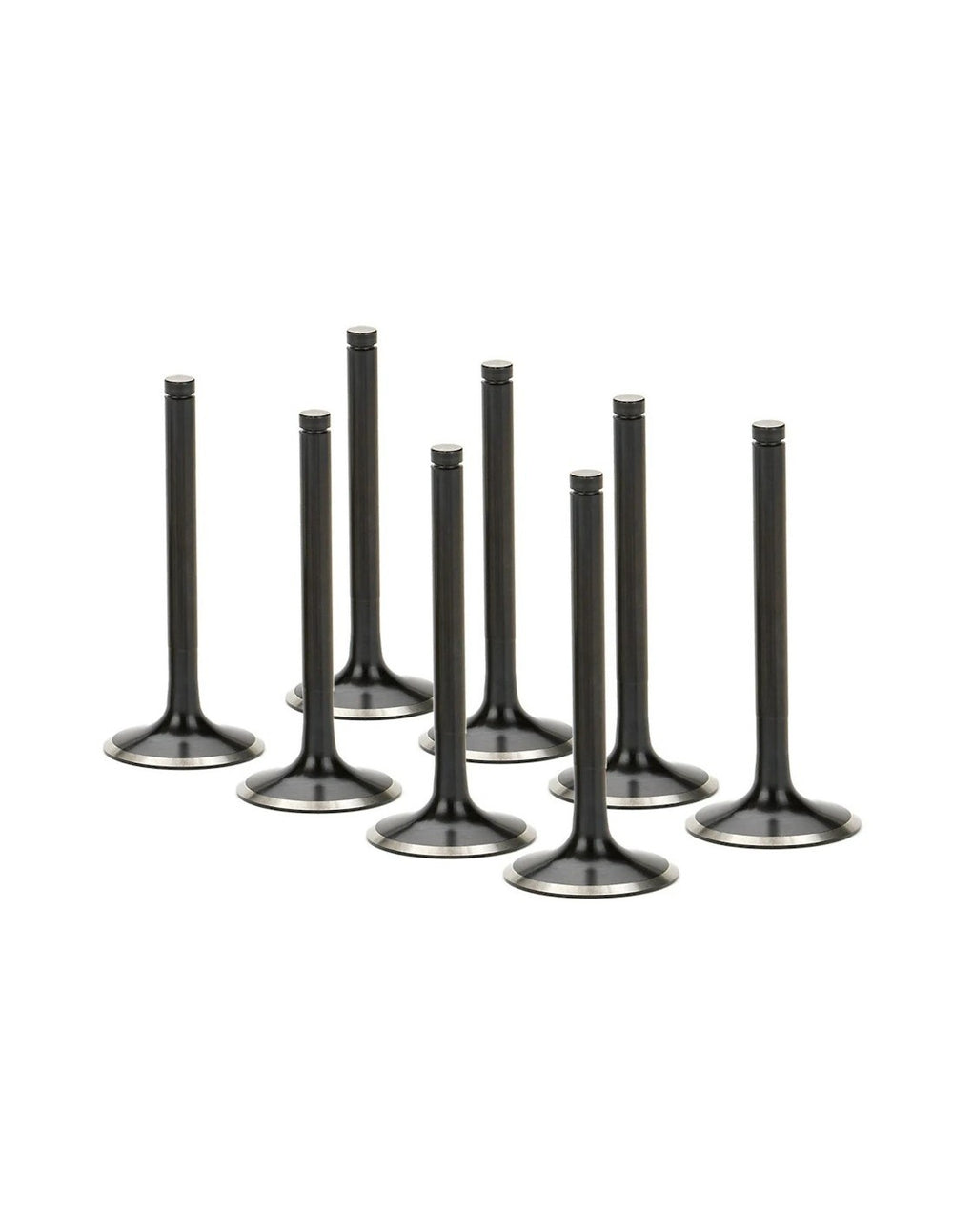 Supertech BMW S14/S38.50x6.98x123.80mm Flat Blk Nitride Intake Valve - Single (Drop Ship Only)