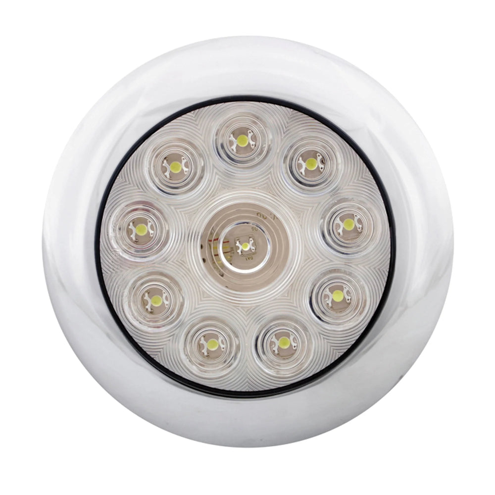 EUROSTYLE DBL DOME LIGHT LED BRIGHT WHT 500K 430 LUMENS