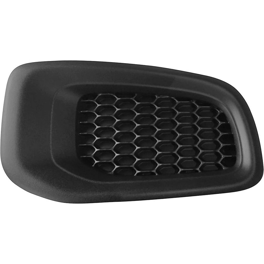 RH FRONT BUMPER INSERT FOG LAMP OPENING COVER; W/O FOG LAMPS; OUTER GRILLE JEEP RENEGADE 1518
