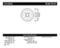 Centric C-TEK Standard Brake Drum - Rear