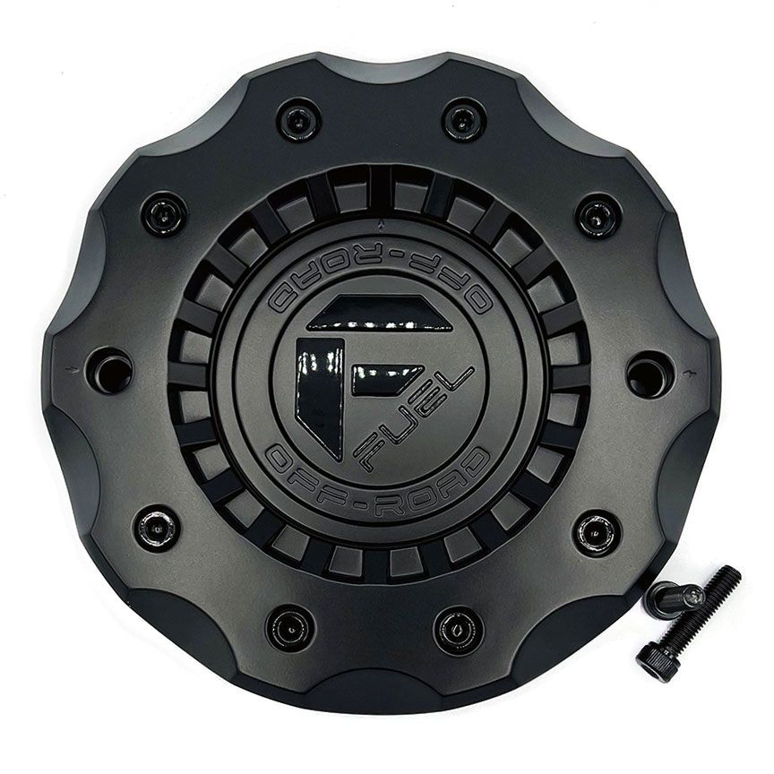 FUEL M-BLK/BRZ LOGO 5/6LUG/5X150 CA