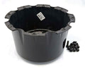 FUEL DUALLY CAP - REAR G-BLK/BLK RI
