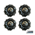 FUEL 6 LUG CAP MATTE BLK BRONZE LOG