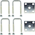 AXLE TIE PLATE KIT 1.34 SQUARE TUBE