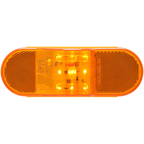 6' OVAL LED INT MC;MALE WTHER PLUG