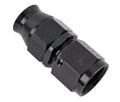 Aeromotive PTFE Hose End - AN-08 - Straight - Black Anodized