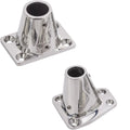STAINLESS 90 VOLCANO BASE 2"X 3