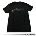 T-Shirt, SQ5 Line Art, XL