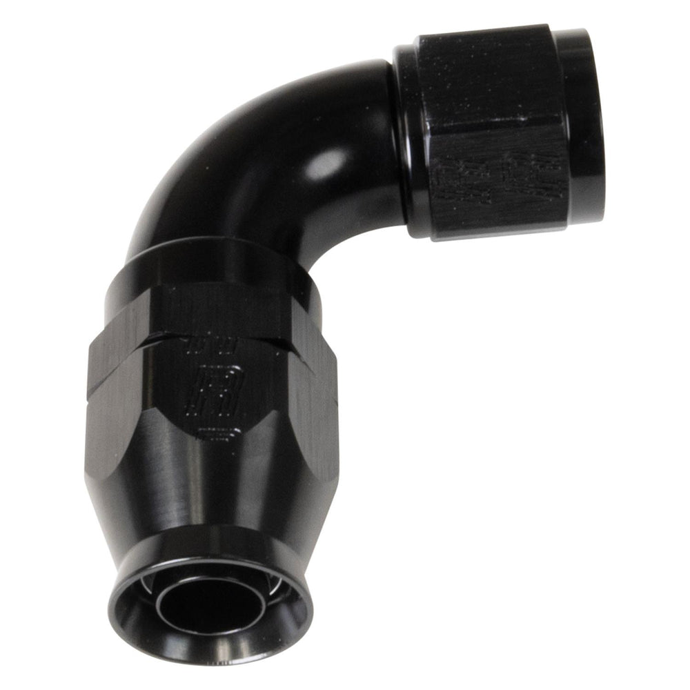 10AN 90Deg Pro Hose End PTFE Black