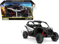 New Ray Toys Can-AM Maverick X3 (Hyper Silver/Red)/ Scale - 1:18