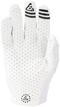 Answer 25 Aerlite Gloves White/Black Logo Youth - Small