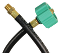 JR PRODUCTS 1/4 OEM PIGTAIL QCC1 15 THERMPLASTIC HOSE