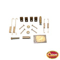 Parking Brake Hardware Kit for 94-98 Jeep ZJ, Grand Cherokee w/ Rear Disc Brakes Crown Automotive